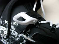 Heel buckle from the sales sample