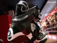 Rear cuff view, wide opening
