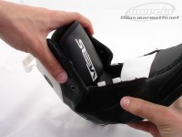 The sides of the liner are made to follow any cuff flex